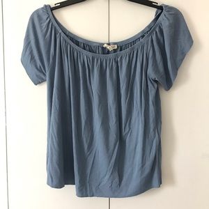 flowy off the shoulder top